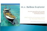 Business Model Balboa Explorer