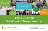 The Future of Workplace Transparency - Glassdoor