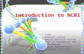 Introduction to NCBI
