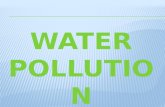 Ppt on water pollution