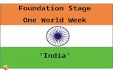 One world week presentation