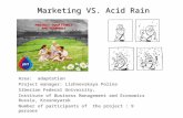 [Challenge:Future] Marketing vs. Acid rain