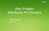 Xen Project: Windows PV Drivers