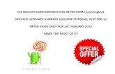 JOIN THE ULTIMATE ANDROID LOLLIPOP TUTORIAL JUST FOR $1