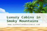 Luxury Cabins in Smoky Mountains -