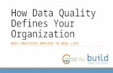 Community IT Webinar - Data Quality