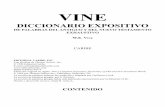 Diccionario Vine