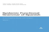 Systemic Functional Grammar of Spanish