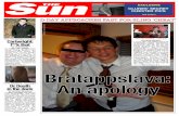 [The Sun] Bratappslava: An Apology