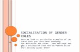 Socialisation of Gender Roles