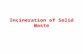 11. Solid Waste Management - Incineration