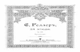 Stefano Heller Op. 125 24 Etudes Despression Et de Rhythme