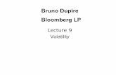Bruno Dupire - Breakeven Volatility