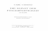 -Czerny Carl-Kunst Der Fingerfertigkeit Op 740 Peters 6967-72 Scan
