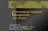 Session 7- International Financing and National Capital Markets