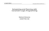 Scheduling and Planning With Constraint Logic Programming
