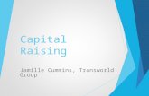 Jamille Cummins Transworld Group - Capital Raising