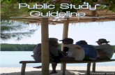 Public Study Guideline Booklet