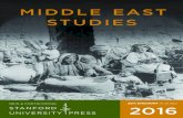 2016 Middle East Studies