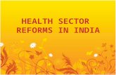 health reforms in india