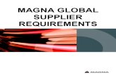 Magna Global Supplier Requirements 04-04-14