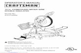Craftsman Miter Saw Manual