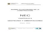Nec2011 Cap9 Geotecnia y Cimentaciones 2013