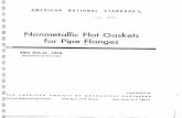 ANSI B16.21-1978 Non Metallic Flat Gaskets