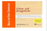 Skills for FCE-Use of English