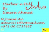 Darbar-e-Dil by Umera Ahmed