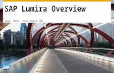 SAP Lumira Overview 1.17
