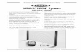 Banner Mini Screen System