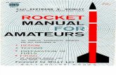 Rocket Manual for Amateurs by Capt. B. Brinley