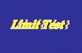 Limit Test