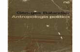 Balandier Georges Antropologia Politica 1969