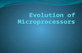 Evolution of MicroProcessor