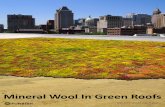 Mineral Wool in Green Roofs