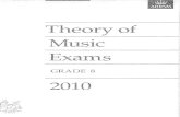 ABRSM Grade 8 Theory of Music Paper 2010
