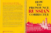 01.How to Pronounce Russian Correctly