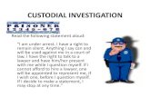 Custodial Investigation_rules on Inquest