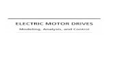 R. Krishnan Electric Motor Drives