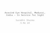Arvind Eye Hospital Case