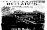 Builiding Quantities -4th Edition