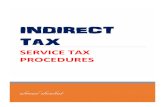 5.Service Tax Procedures