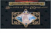 Secrets of the Magister