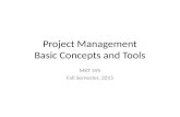MKT 595 Project Mgt Overview
