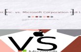 Apple Vs Microsoft GUI dispute