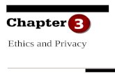 Chapter 3: Ethics and Privacy