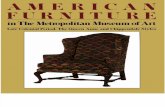 American Furniture in the Metropolitan Museum of Art Late Colonial Period Vol II the Queen Anne A