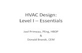 HVAC Design: Level 1 - Essentials